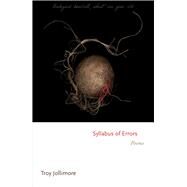 Syllabus of Errors by Jollimore, Troy, 9780691167589