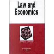 Law and Economics in a Nutshell by Harrison, Jeffrey L.; HARRISON, MCCABE G., 9780314147592