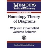 Homotopy Theory of Diagrams by Chacholski, Wojciech; Scherer, Jerome, 9780821827598