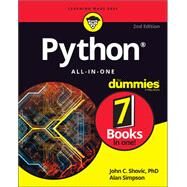 Python All-in-One For Dummies by Shovic, John C.; Simpson, Alan, 9781119787600