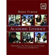 Academic Literacy by Turner, Robin, 9781571107602