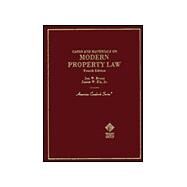 Cases and Materials on Modern Property Law by Bruce, Jon W., 9780314227607