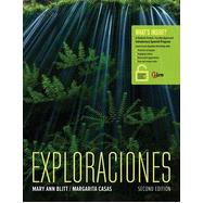 Exploraciones (with Student Activities Manual and iLrn Heinle Learning Center, 4 terms (24 months) Printed Access Card) by Blitt, Mary Ann; Casas, Margarita, 9781305257610
