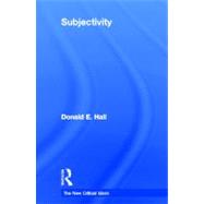 Subjectivity by Hall; Donald E., 9780415287616