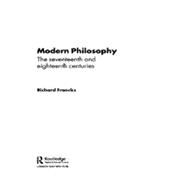 Modern Philosophy by Francks, Richard, 9781857287622