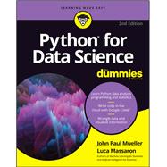 Python for Data Science for Dummies by Mueller, John Paul; Massaron, Luca, 9781119547624