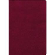 NASB Super Giant Print Reference Bible, Burgundy LeatherTouch, Indexed by Unknown, 9781087757629