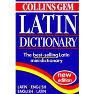 Collins Gem Latin Dict Pb,Harpercollins Publishers,9780004707631