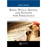 Basic Wills, Trusts, and Estates for Paralegals by Helewitz, Jeffrey A., 9781543847642