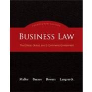 Business Law: The Ethical, Global, and E-Commerce Environment by Mallor, Jane; Barnes, A. James; Bowers, L. Thomas; Langvardt, Arlen, 9780073377643