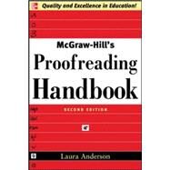 McGraw-Hill's Proofreading Handbook by Anderson, Laura, 9780071457644