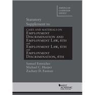 Statutory Supplement to Employment Discrimination and Employment Law(American Casebook Series) by Estreicher, Samuel; Harper, Michael C.; Fasman, Zachary D., 9781636597645