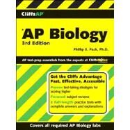 Cliffs AP Biology, 3rd Edition by Pack, Phillip E., 9780470097649