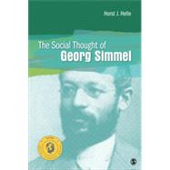 The Social Thought of Georg Simmel by Helle, Horst J., 9781412997652