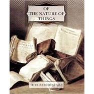 Of the Nature of Things by Lucretius Carus, Titus, 9781466297654