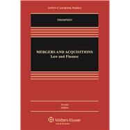 Mergers and Acquisitions Law and Finance by Thompson, Robert B., 9781454837657