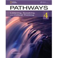 Pathways 4 Listening , Speaking and Critical Thinking Student Book by MacIntyre, Paul, 9781133307662