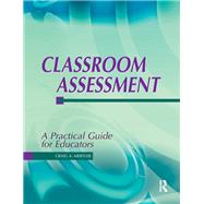 Classroom Assessment by Dr Craig A Mertler, 9781138287662