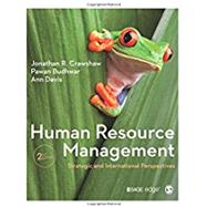 Human Resource Management by Crawshaw, Jonathan; Budhwar, Pawan; Davis, Ann, 9781473967663
