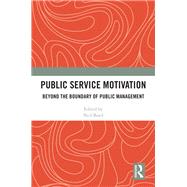 Public Service Motivation by , 9781032617664
