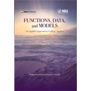 Functions, Data and Models : An Applied Approach to College Algebra by Gordon, Sheldon P.; Gordon, Florence S., 9780883857670