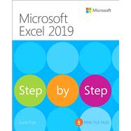 Microsoft Excel 2019 Step by Step by Frye, Curtis, 9781509307678