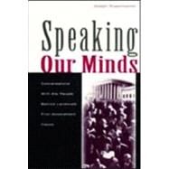 Speaking Our Minds: Conversations With the People Behind Landmark First Amendment Cases by Russomanno,Joseph, 9780805837681