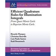 Efficient Quadrature Rules for Illumination Integrals by Marques, Ricardo; Bouville, Christian; Santos, Lus Paulo; Kadi Bouatouch, 9781627057691