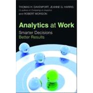 Analytics at Work by Davenport, Thomas H., 9781422177693