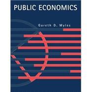Public Economics by Gareth D. Myles, 9780521497695