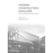 Modern Construction Envelopes by Watts, Andrew, 9783035617696