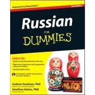 Russian for Dummies by Kaufman, Andrew D.; Gettys, Serafima, 9781118127698