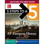 5 Steps to a 5 AP European History 2016 Edition by Brautigam, Jeffrey, 9780071837699