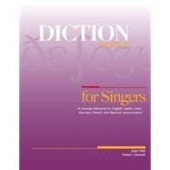 Diction for Singers by Wall, Joan, 9781934477700