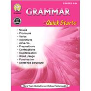 Grammar Quick Starts Workbook by Barden, Cindy, 9781622237715