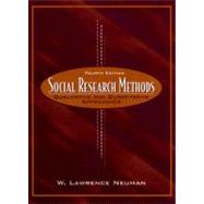 Social Research Methods : Qualitative and Quantitative Approaches by Neuman, W.; Neuman, William Lawrence, 9780205297719
