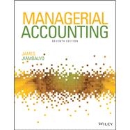 Managerial Accounting by Jiambalvo, James, 9781119577720