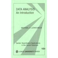 Data Analysis : An Introduction by Michael Lewis-Beck, 9780803957725