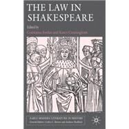 The Law in Shakespeare by Cunningham, Karen; Jordan, Constance, 9780230247727