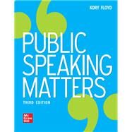 Public Speaking Matters [Rental Edition] by FLOYD, 9781264107728