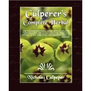 Culpeper's Complete Herbal by Culpeper, Nicholas, 9781594627729