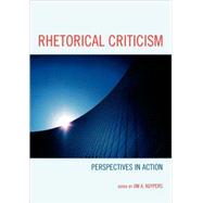 Rhetorical Criticism by Kuypers, Jim, 9780739127742