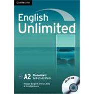English Unlimited Elementary Self-study Pack (Workbook with DVD-ROM) by Maggie Baigent , Chris Cavey , Nick Robinson, 9780521697743