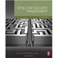 Effective Security Management by Sennewald; Baillie, 9780128027745