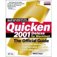 Quicken 2001 Deluxe for Macintosh: The Official Guide by Langer, Maria, 9780072127751
