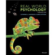 Real World Psychology,Sanderson, Catherine A.;...,9781119577751