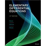 Elementary Differential Equations by Boyce, William E.; DiPrima, Richard C.; Meade, Douglas B., 9781119777755