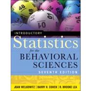 Introductory Statistics for the Behavioral Sciences by Welkowitz, Joan; Cohen, Barry H.; Lea, R. Brooke, 9780470907764