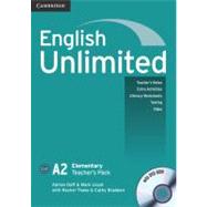 English Unlimited Elementary Teacher's Pack (Teacher's Book with DVD-ROM) by Adrian Doff , Mark Lloyd , With Rachel Thake , Cathy Brabben, 9780521697767