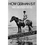 How German Is It by Abish, Walter, 9780811207768